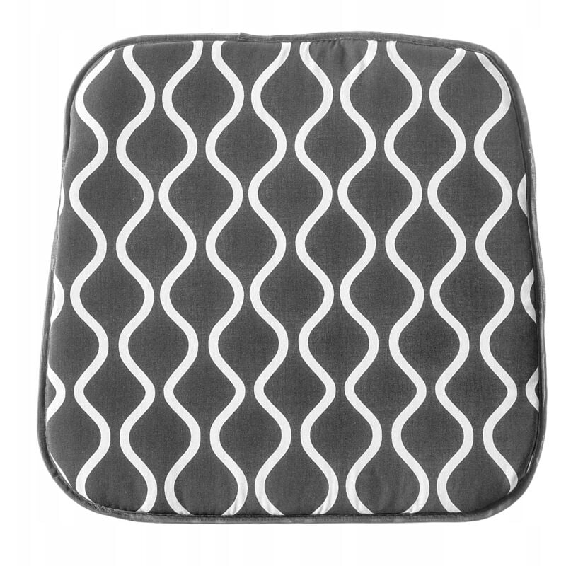 foto del prodotto kadax cuscino per sedia da giardino, 40 x 40 x 2 cm, 52 cotone, imbottitura morbida per poltrona da giardino, cuscino per mobili da giardino,