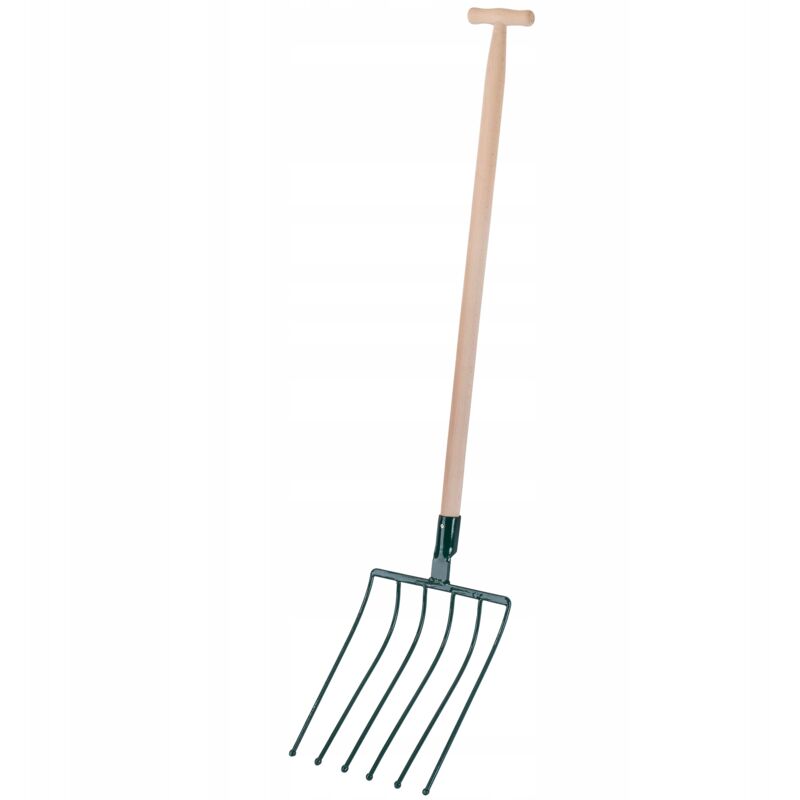 foto del prodotto kadax forchetta 6 denti, per patate, barbabietole, metallo, massiccio, 140 cm