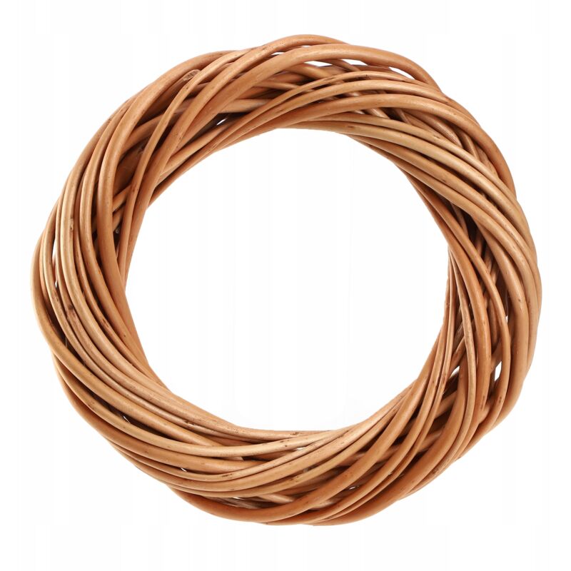 foto del prodotto kadax ghirlanda in vimini base decorativa in vimini da 40 cm