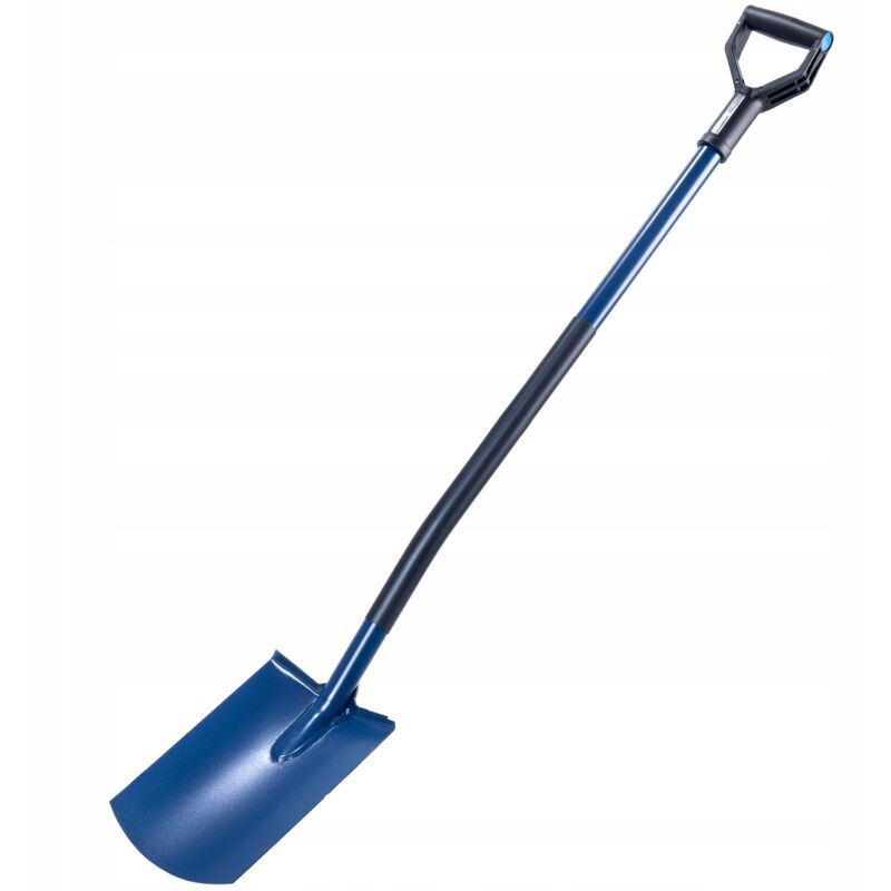 foto del prodotto kadax pala a vanga dritta 125 cm in metallo da giardino ergonomica e resistente