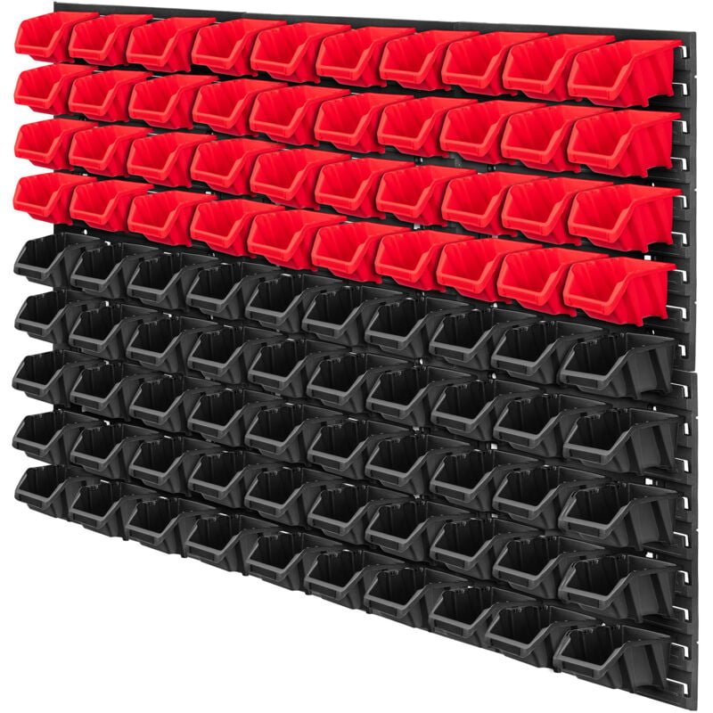 foto del prodotto kadax pannello portautensili da parete 117x78cm 99 pz scatole garage per officina