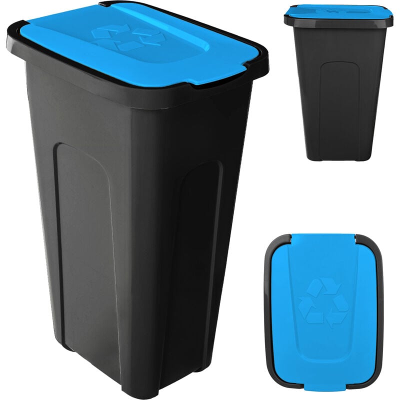 foto del prodotto kadax pattumiera per raccolta differenziata pattumiera da 30 litri con coperchio