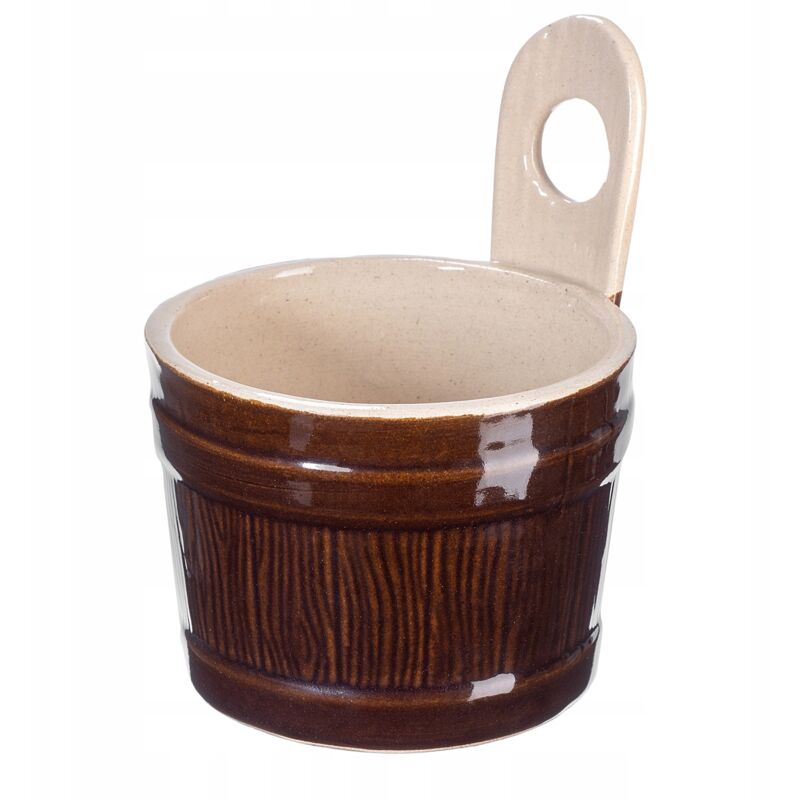foto del prodotto kadax pentola in gres, lattiera, 0,5 l