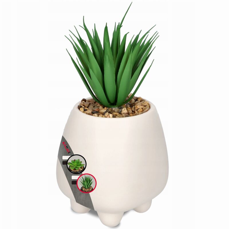 foto del prodotto kadax pianta artificiale decorativa fiore succulente 10,5 cm