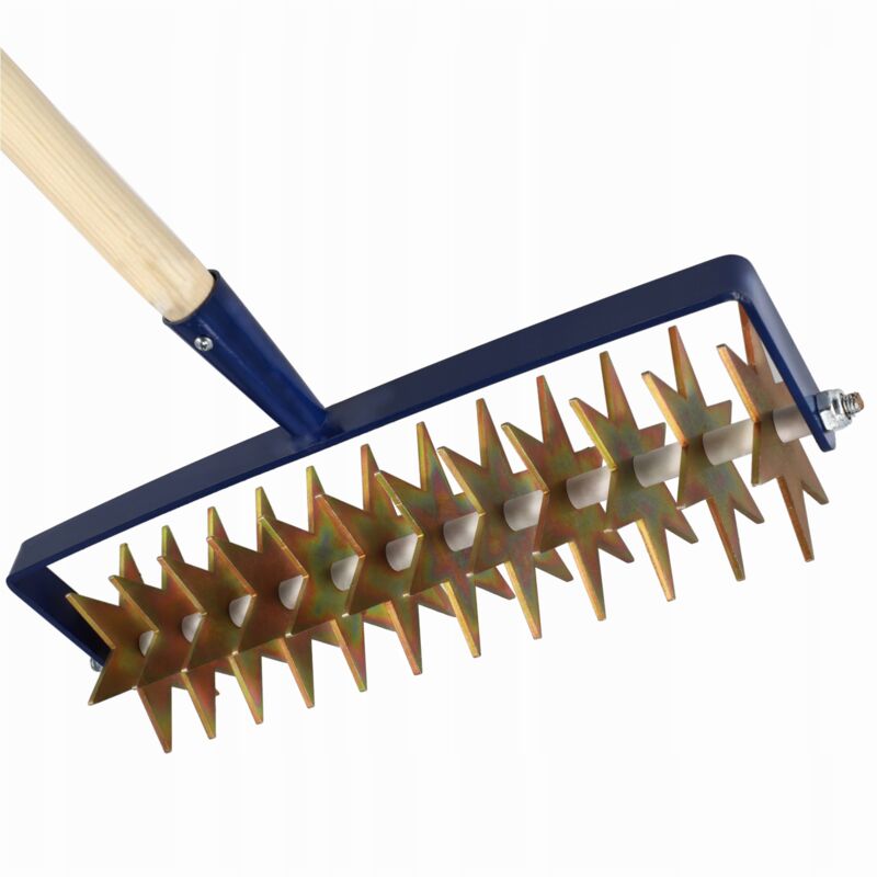 foto del prodotto kadax sarchiatore rotante manuale per coltivatore con taglierina 166 cm