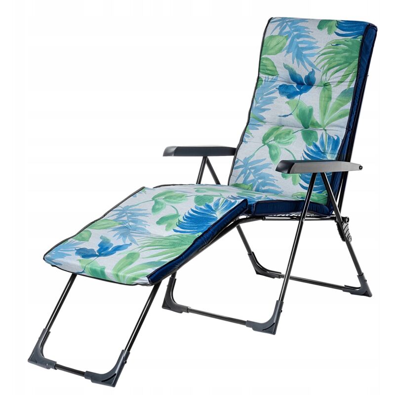 foto del prodotto kadax sedia a sdraio da giardino 2in1 sedia da spiaggia