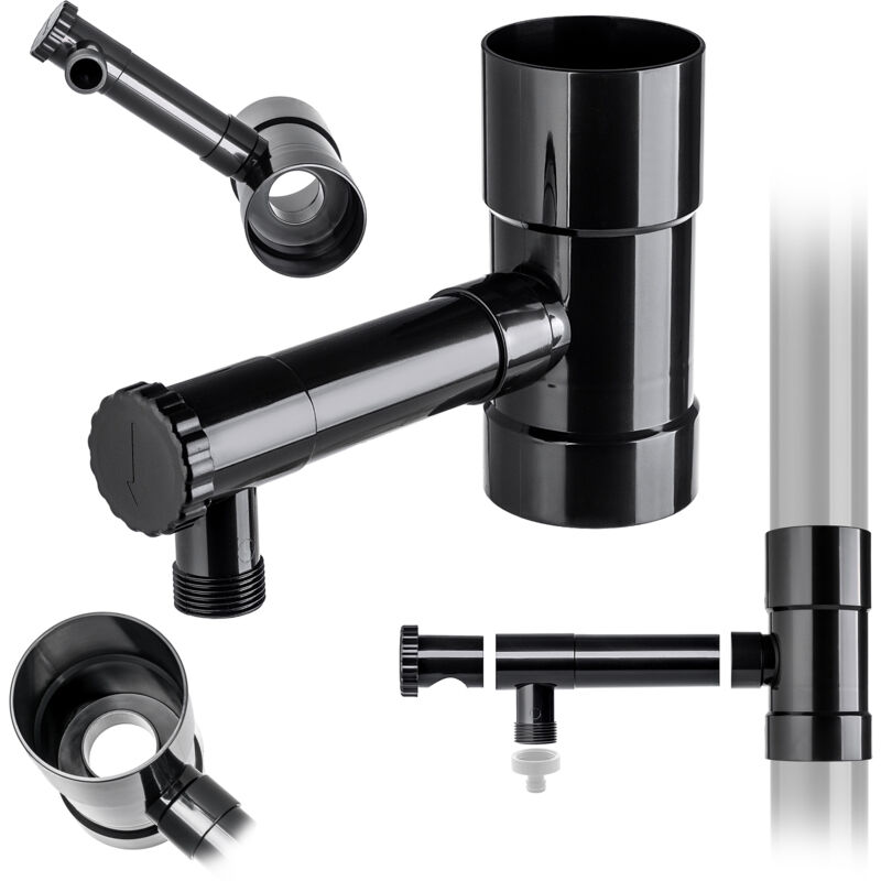 foto del prodotto kadax sensore acqua piovana, sensore acqua piovana con valvola per grondaia, 80 mm