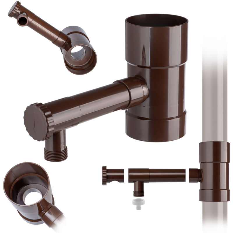 foto del prodotto kadax sensore acqua piovana, sensore acqua piovana con valvola per grondaia, 90 mm