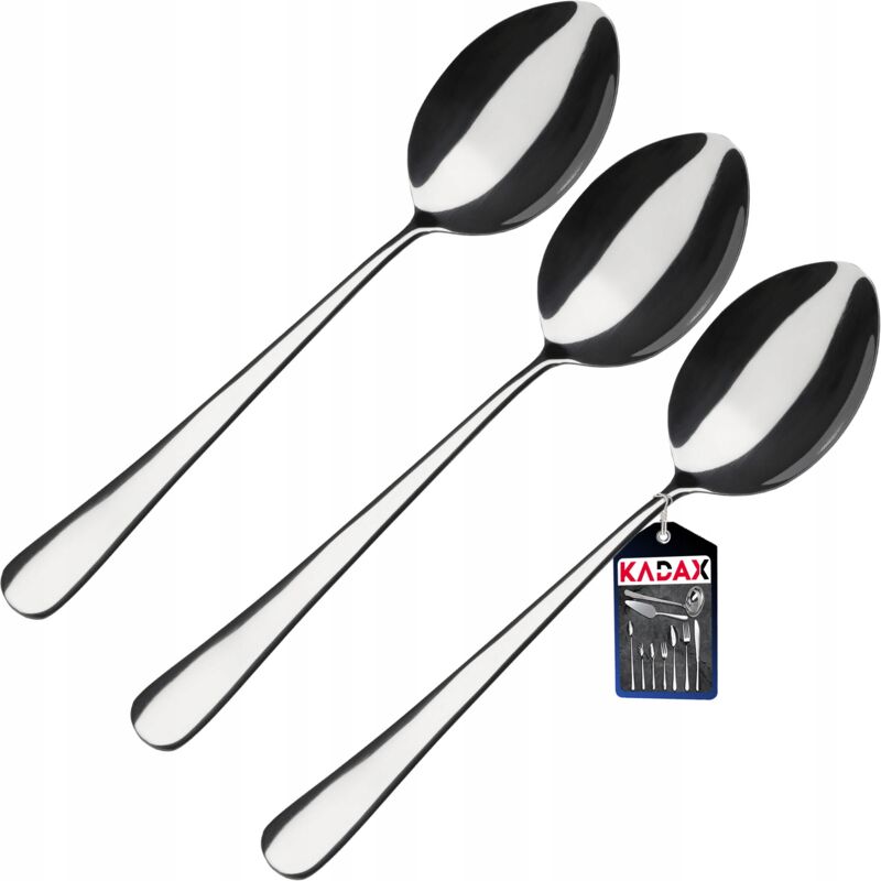 foto del prodotto kadax set di 3 cucchiai da cucina in acciaio inossidabile