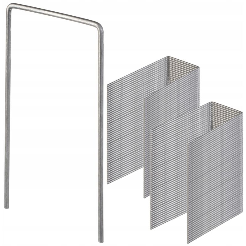 foto del prodotto kadax spille e perni per fissaggio tessuto non tessuto 12 cm 100 pz