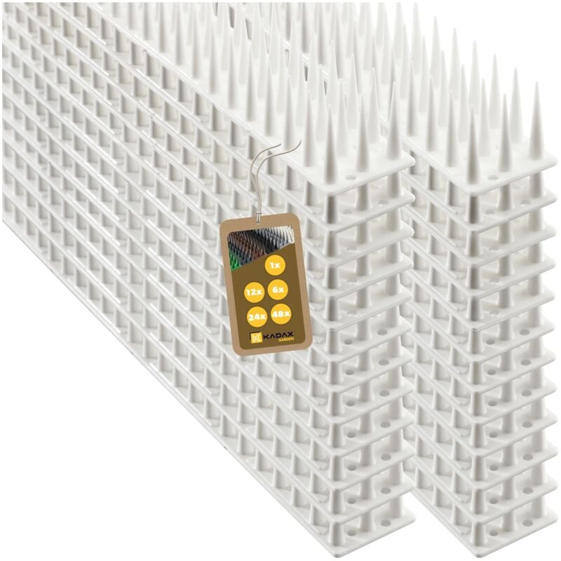 foto del prodotto kadax spuntoni per piccioni in plastica 24 pz 12,48 m