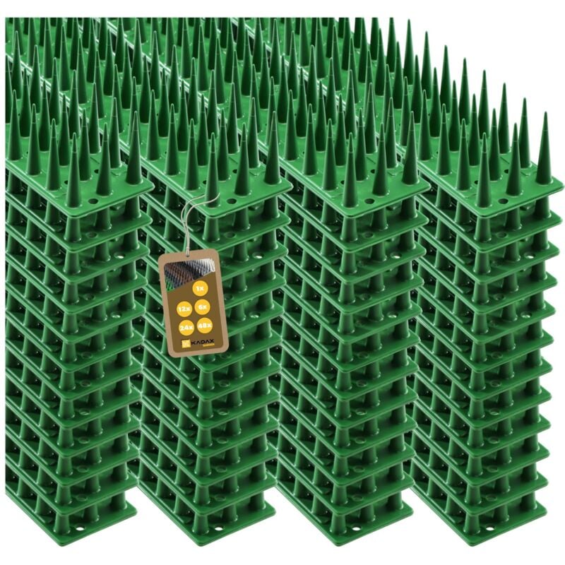 foto del prodotto kadax spuntoni per piccioni in plastica 48 pz 24,48 m