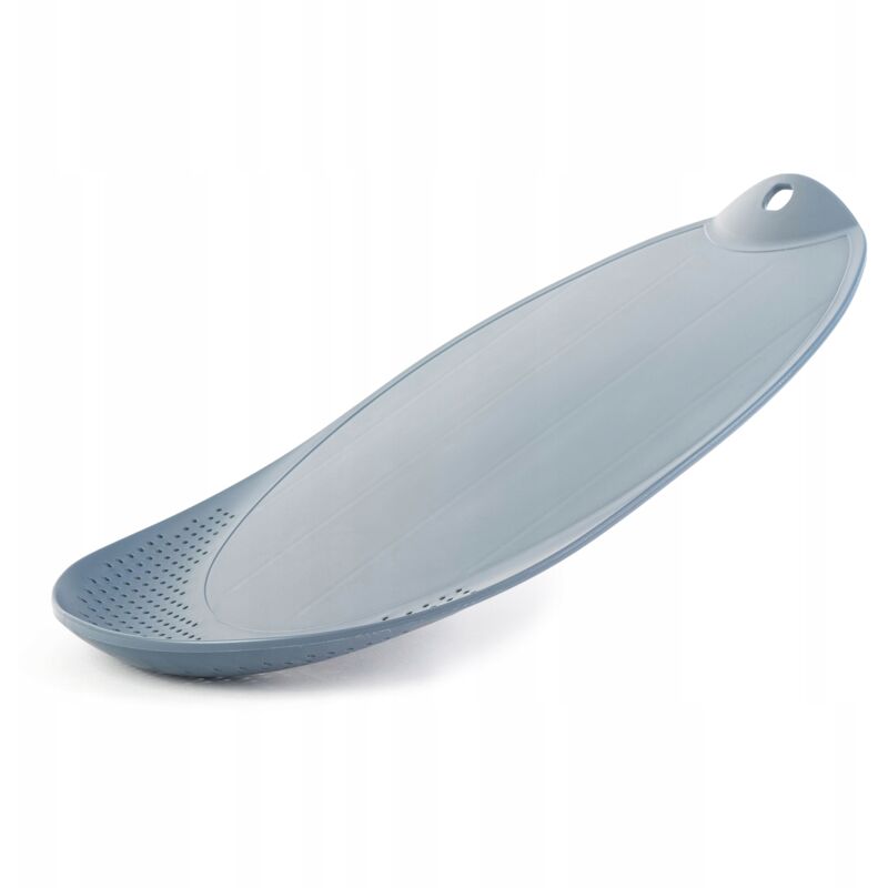 foto del prodotto kadax tagliere con gocciolatoio e maniglia, plastica, grigio scuro