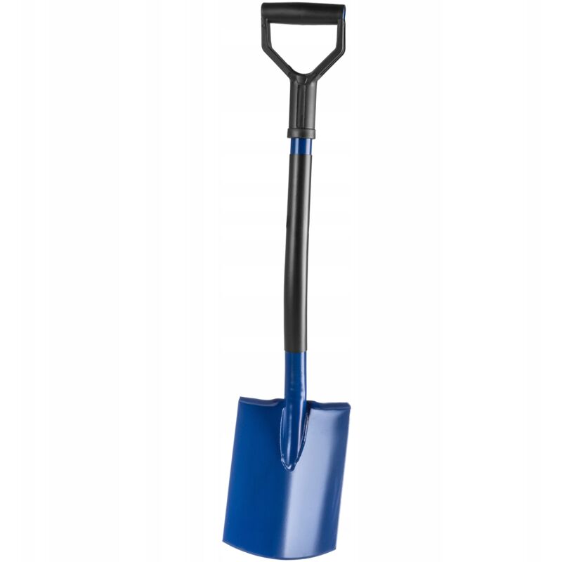 foto del prodotto kadax vanga da giardino con testa in acciaio, pala con manico in metallo, pala da giardino con manico a d, pala per tomba, pala pioneer rotonda 