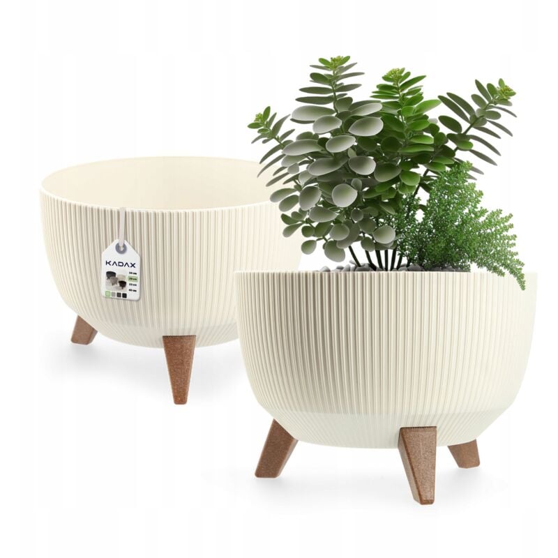 foto del prodotto kadax vaso da fiori vaso da fiori 29 cm inserto coperchio ciotola