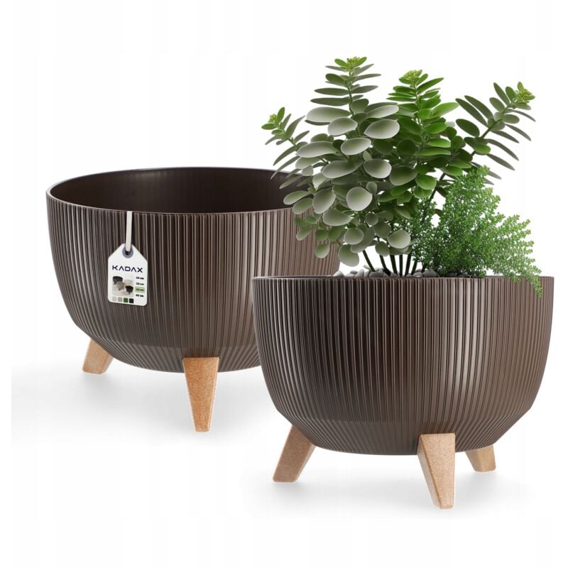 foto del prodotto kadax vaso da fiori vaso da fiori 33 cm inserto coperchio ciotola