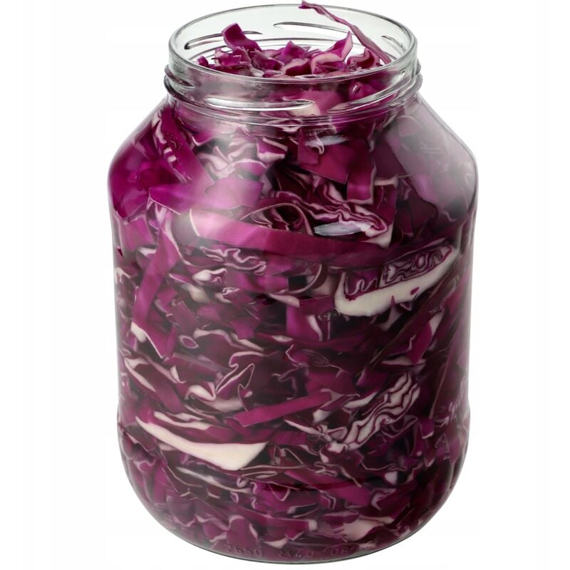 foto del prodotto kadax - weck barattoli con inserto in vetro, 2,5 l, diametro 100 mm, per conserve, cetrioli, conserve, rotondo, 1 pezzo, senza coperchio