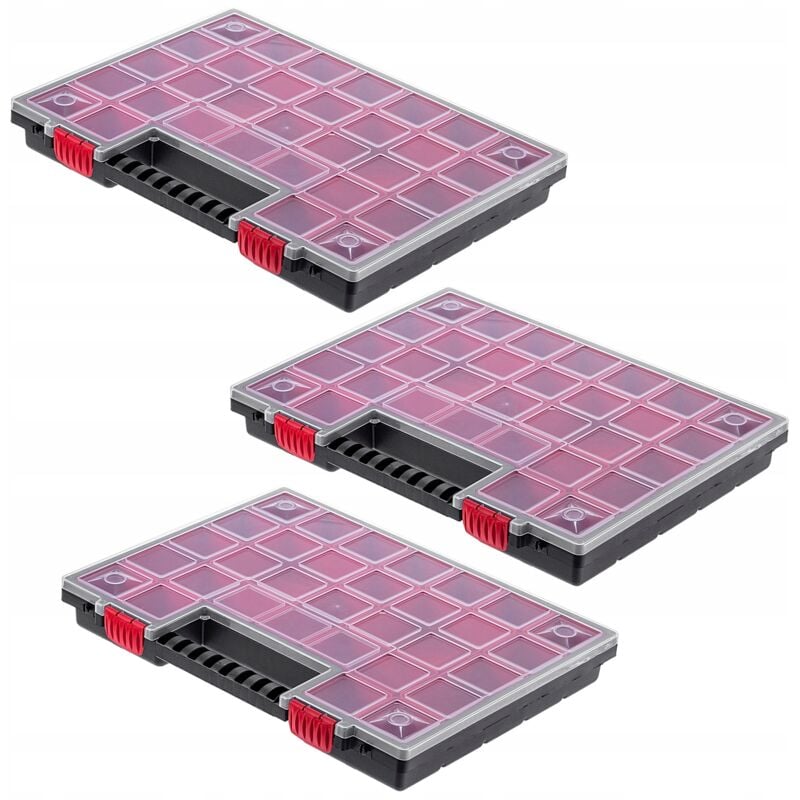 foto del prodotto kadax workshop organizer contenitore 21 cassetti 3 pz