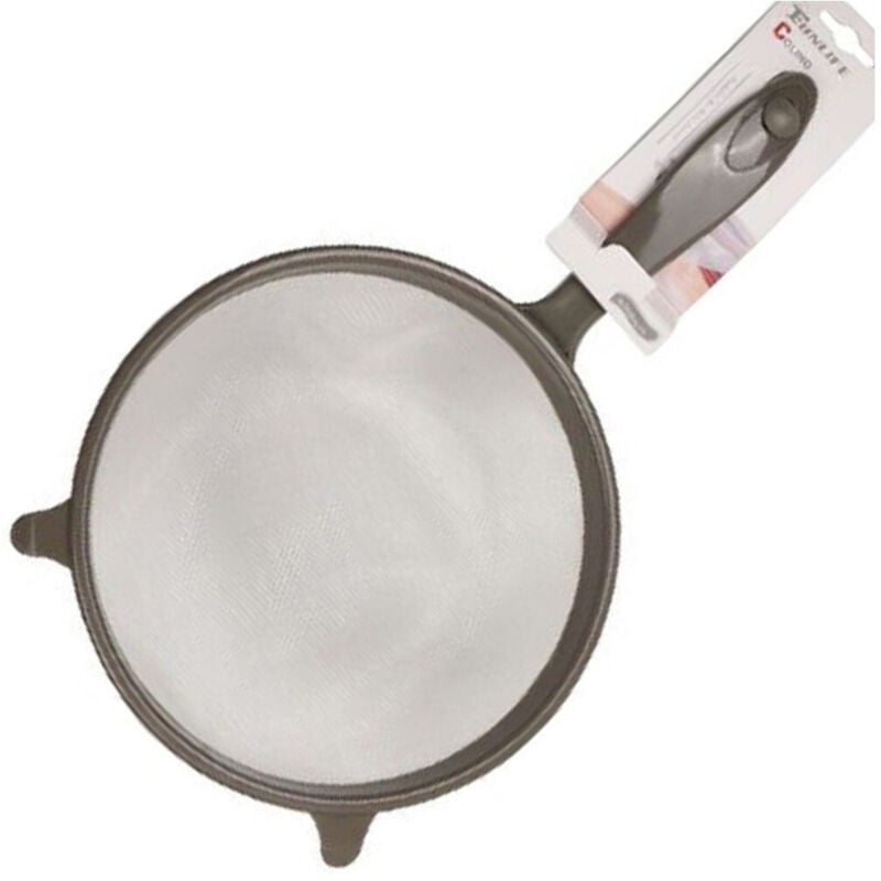 foto del prodotto kaela colino setaccio passino a rete con manico in plastica diametro 20cm cucina 50801 