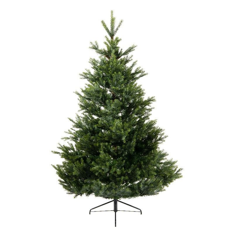 foto del prodotto kaemingk albero di natale arlberg h240 155cm pe pvc