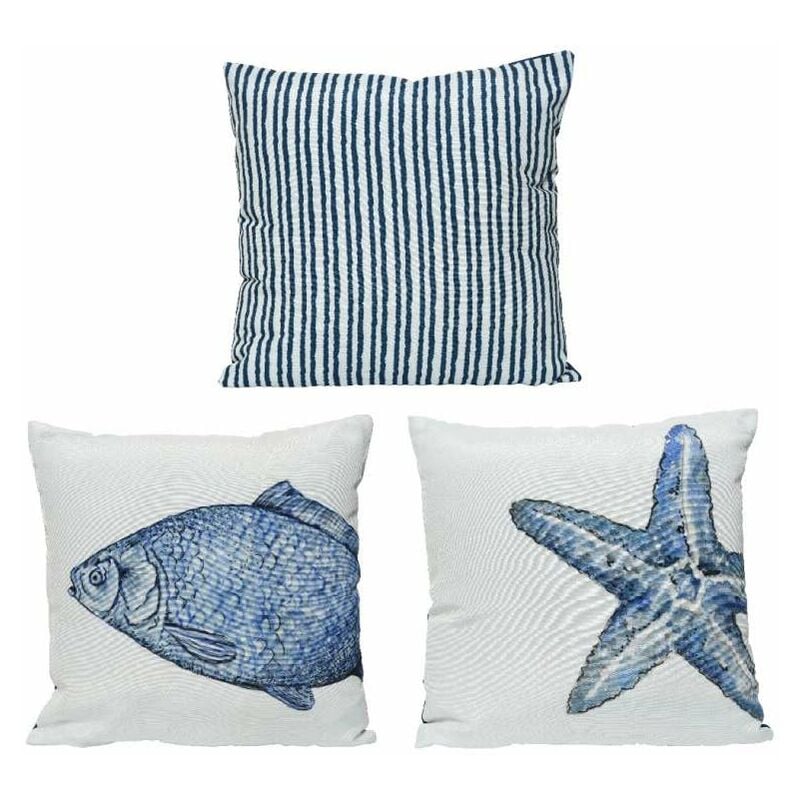 foto del prodotto kaemingk cuscino marino blu 40x40 cm