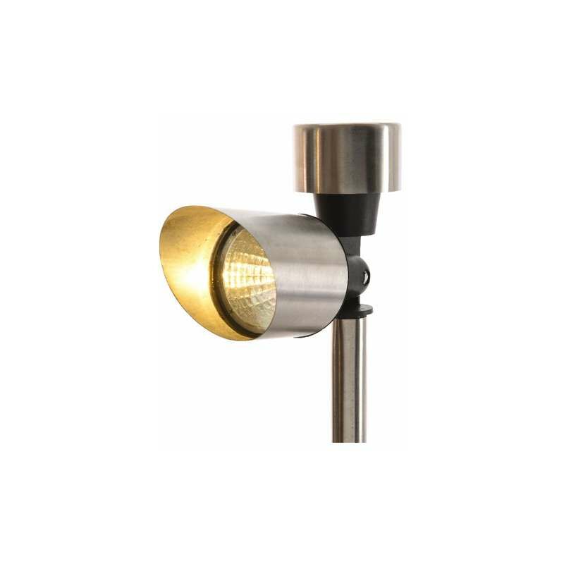 immagine 0 del prodotto kaemingk lampade solari led cromato 23,5 cm