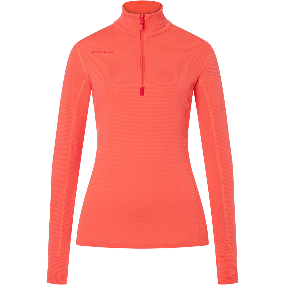 foto del prodotto kaikkialla donna maglia a manica lunga con 1 2 zip sara