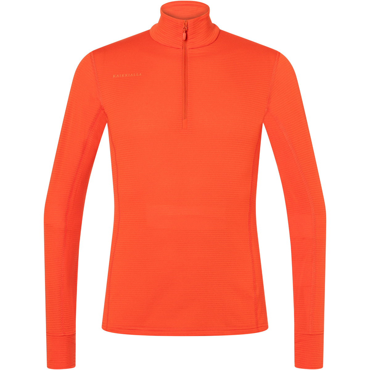 foto del prodotto kaikkialla uomo maglia a manica lunga con 1 2 zip sara
