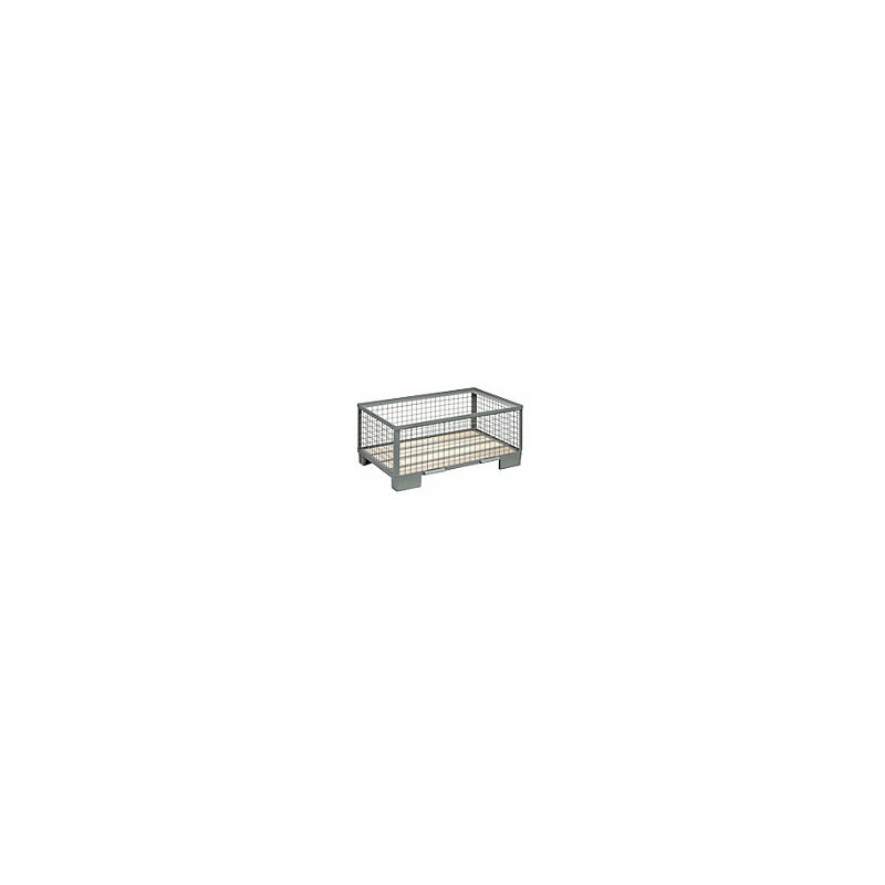 foto del prodotto kaiserkraft box grigliato versione medio alta con 4 sponde