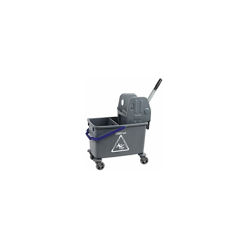foto del prodotto kaiserkraft carrello lavapavimenti 1 secchio con rotelle da