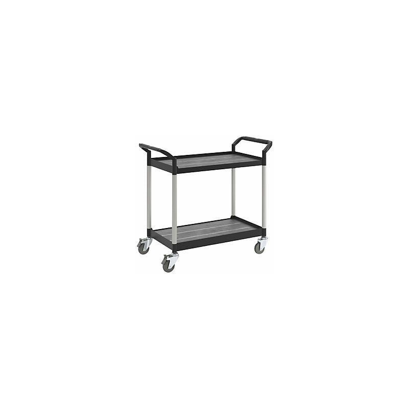 foto del prodotto kaiserkraft carrello multiuso 2 ripiani portata 200 kg