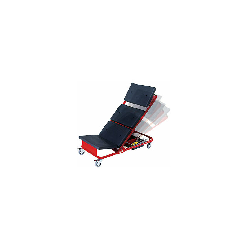 foto del prodotto kaiserkraft carrello sotto auto da meccanico schienale