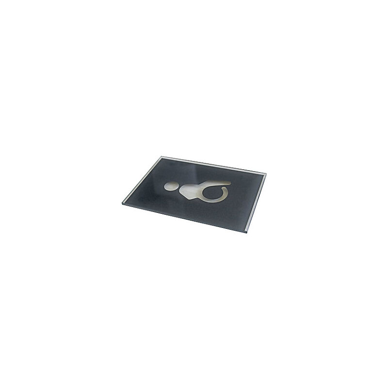 foto del prodotto kaiserkraft cartello con pittogramma per porta wc alt x largh