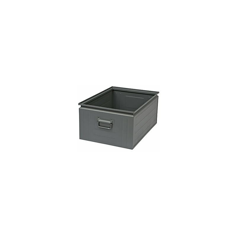 foto del prodotto kaiserkraft cassetta impilabile in lamiera d'acciaio capacità