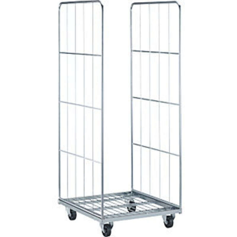 foto del prodotto kaiserkraft - contenitore con ruote xxl con pianale in acciaio