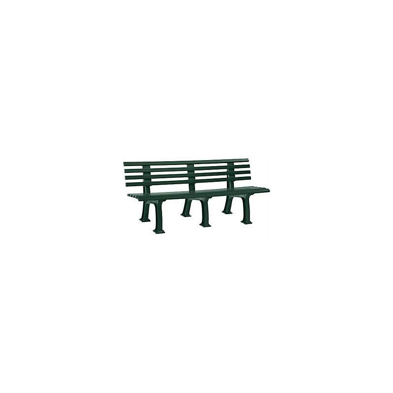 foto del prodotto kaiserkraft panchina per parco in plastica con 9 doghe
