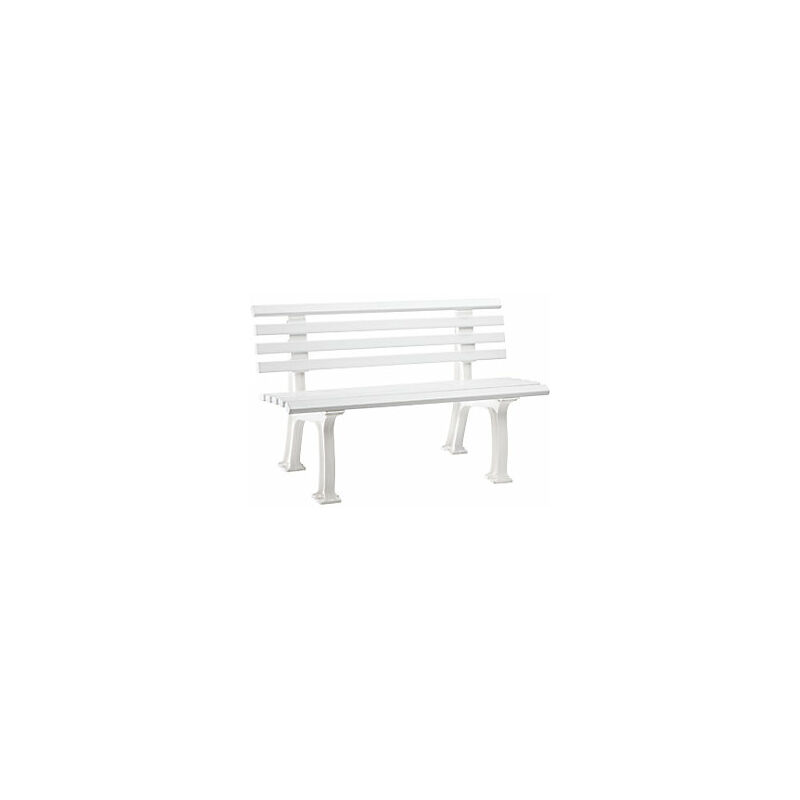 foto del prodotto kaiserkraft panchina per parco in plastica con 9 doghe