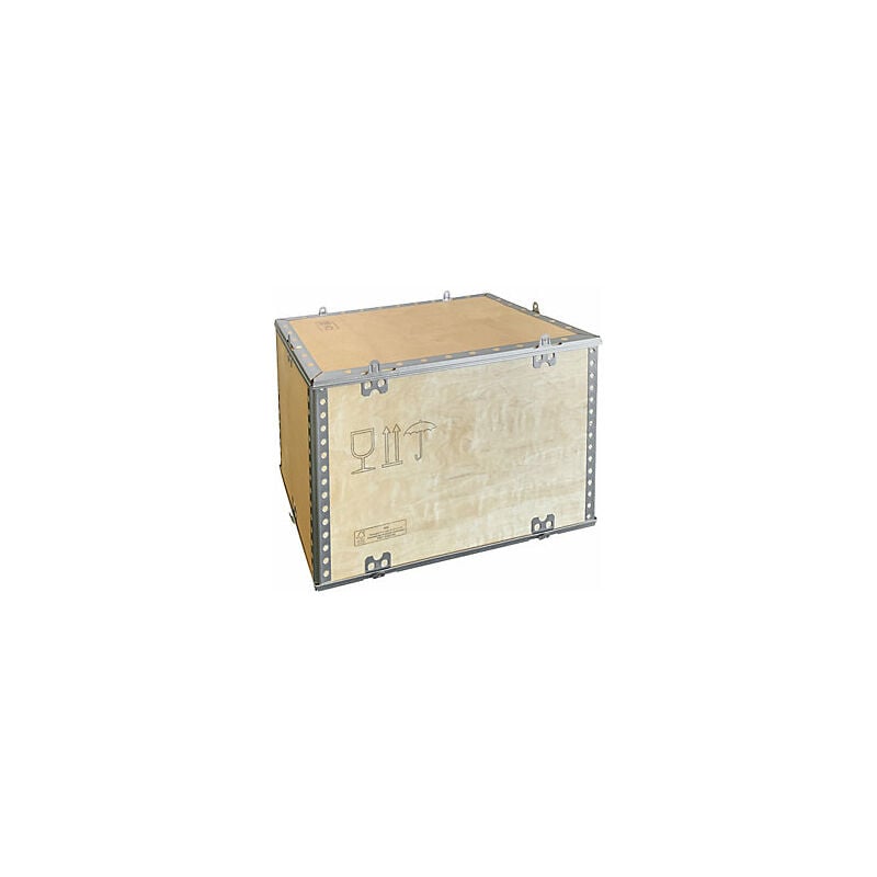 foto del prodotto kaiserkraft ratioform cassa in legno pieghevole standard con coperchio