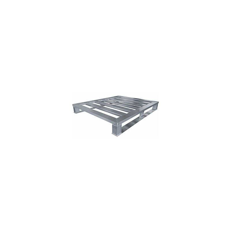 foto del prodotto kaiserkraft ratioform paletta piatta in alluminio con 2 pattini lungh x