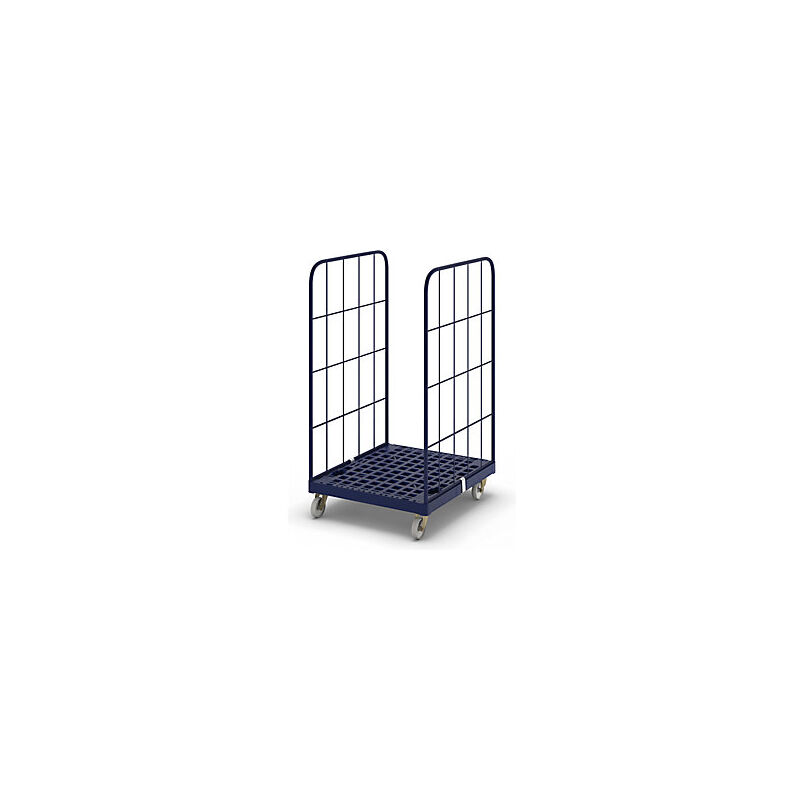 foto del prodotto kaiserkraft rollcontainer con pianale in plastica con ruote 2