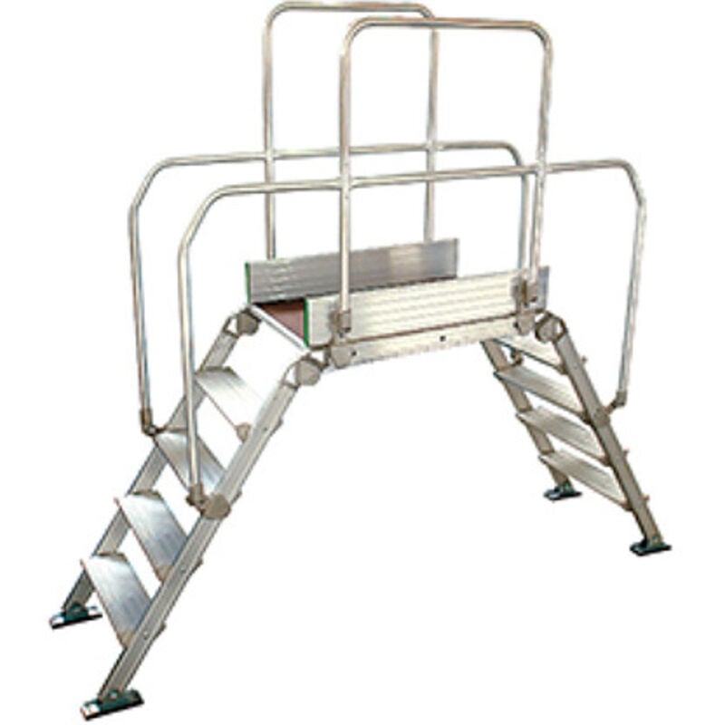 foto del prodotto kaiserkraft - scala a ponte 3 gradini - alt. massima lavoro 2.68m - diva2 90