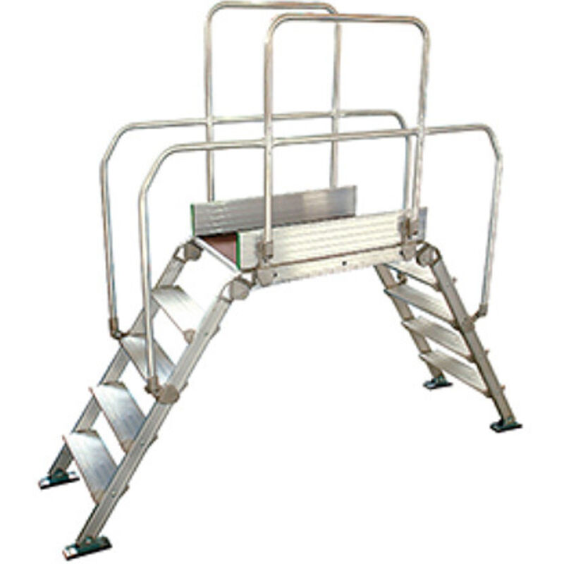 foto del prodotto kaiserkraft - scala a ponte 5 gradini - alt. massima lavoro 3.11m - diva4 120