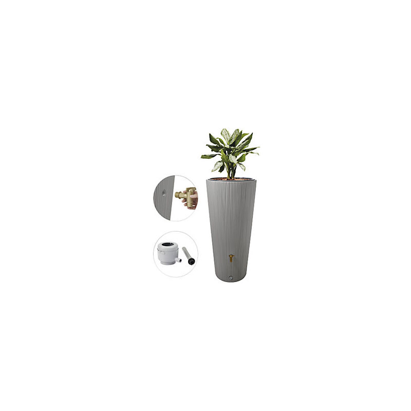 foto del prodotto kaiserkraft serbatoio per acqua piovana vaso decor resistente