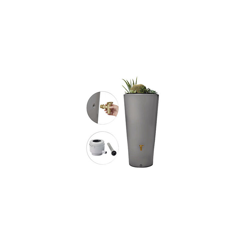 foto del prodotto kaiserkraft serbatoio per acqua piovana vaso resistente ai
