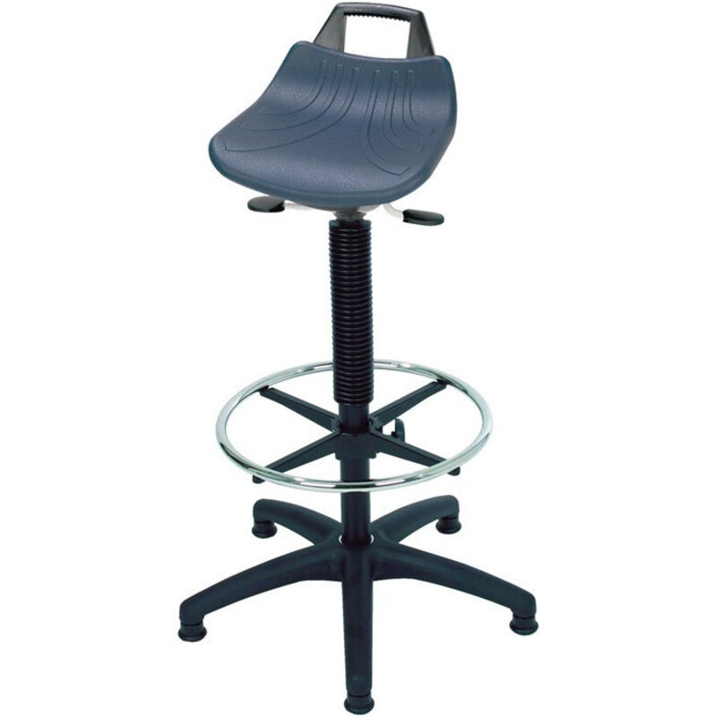 foto del prodotto kaiserkraft sgabello da lavoro con altezza regolabile con pompa