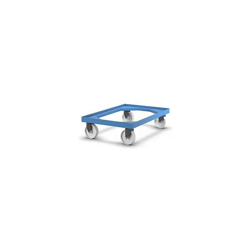 foto del prodotto kaiserkraft telaio in plastica con rotelle portata 250 kg