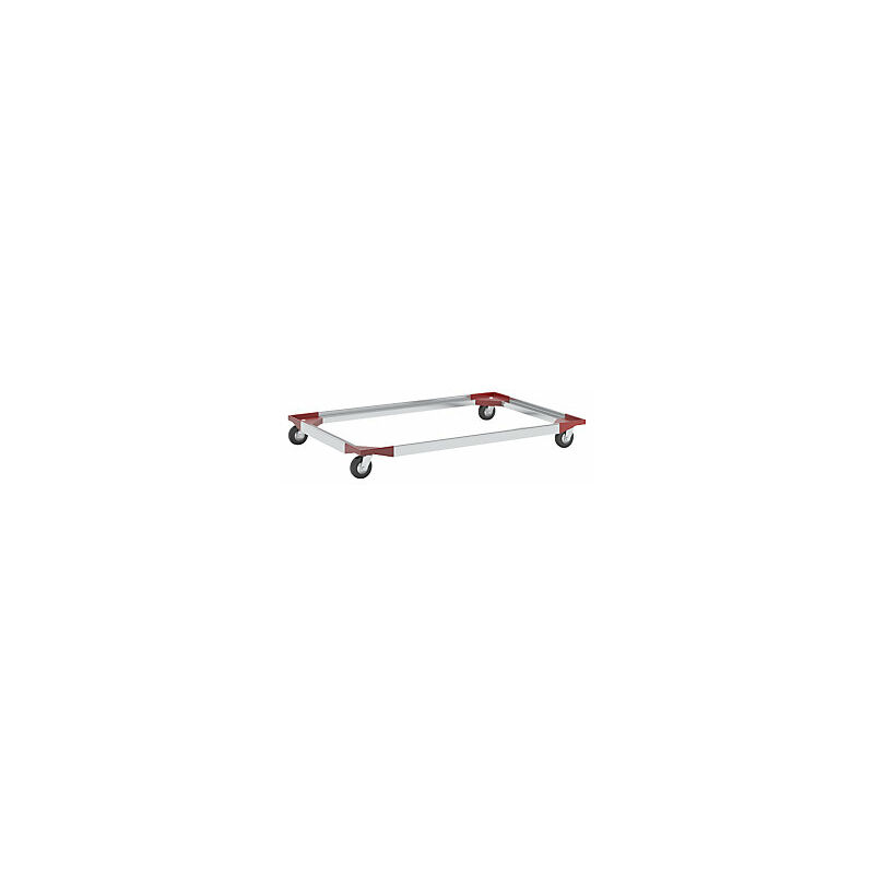 foto del prodotto kaiserkraft telaio mobile in alluminio 1210 x 810 mm ruote