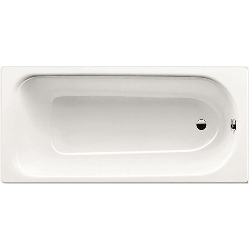 foto del prodotto kaldewei eurowa vasca dritta con piedini 170 x 70 cm in acciaio smaltato, bianco alpino 119800010001 set 
