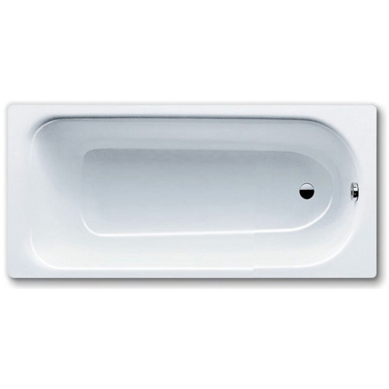 foto del prodotto kaldewei eurowa vasca rettangolare con piedini 150x70 cm in acciaio smaltato, bianco alpino 119600010001 set 