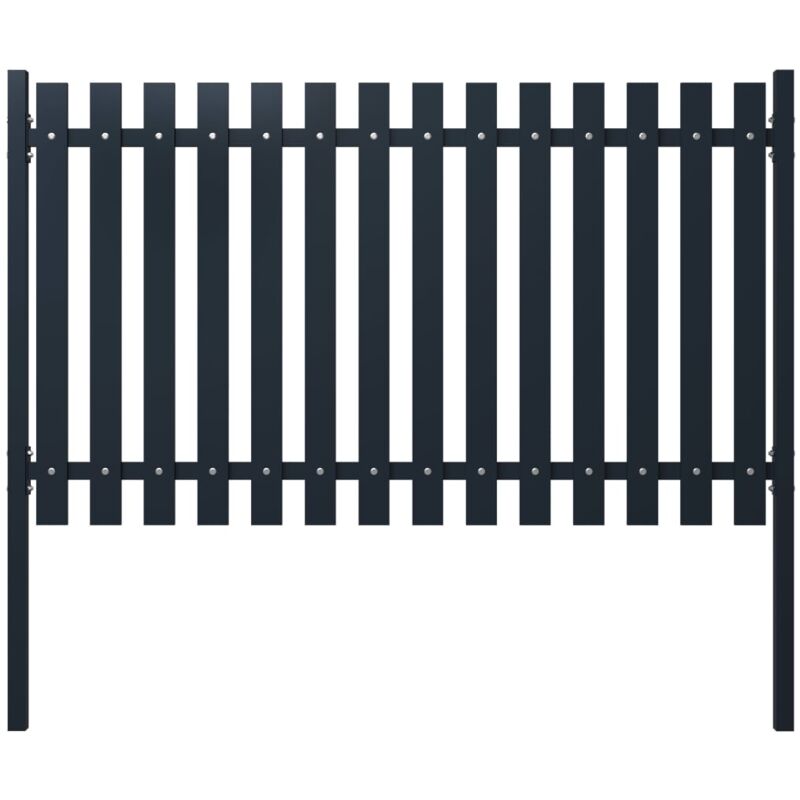 foto del prodotto kalisse furniture limited pannello di recinzione antracite 178x75 cm in